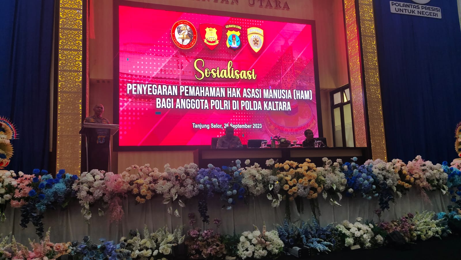 Read more about the article Polda Kaltara Gelar Sosialisasi Penyegaran Pemahaman HAM Anggota Polri